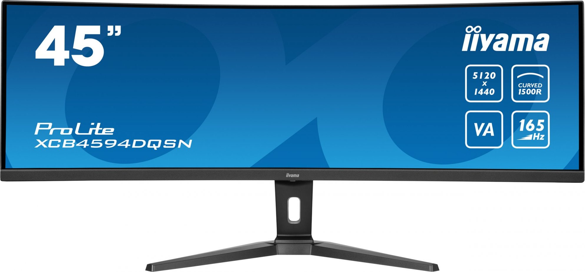 iiyama ProLite/XCB4594DQSN-B1/44,5"/VA/5120x1440/165Hz/0,8ms/Black/3R