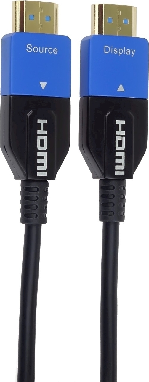 PREMIUMCORD Ultra High Speed HDMI 2.1 optický kabel 8K@60Hz 4K@120Hz 30m zlacený