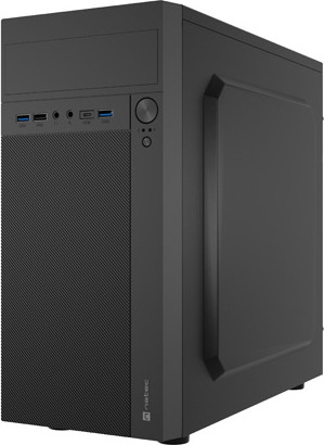 Počítačová skříň Natec HELIX USB-C/Micro ATX/Černá