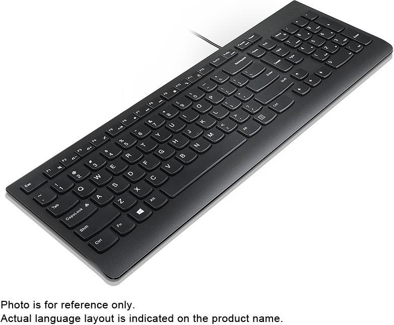 LENOVO klávesnice drátová Essential Wired Keyboard - CZ/SK