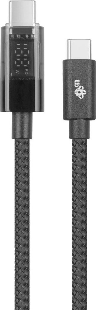 TB Touch USB C kabel s indikátorem nabíjení 100W