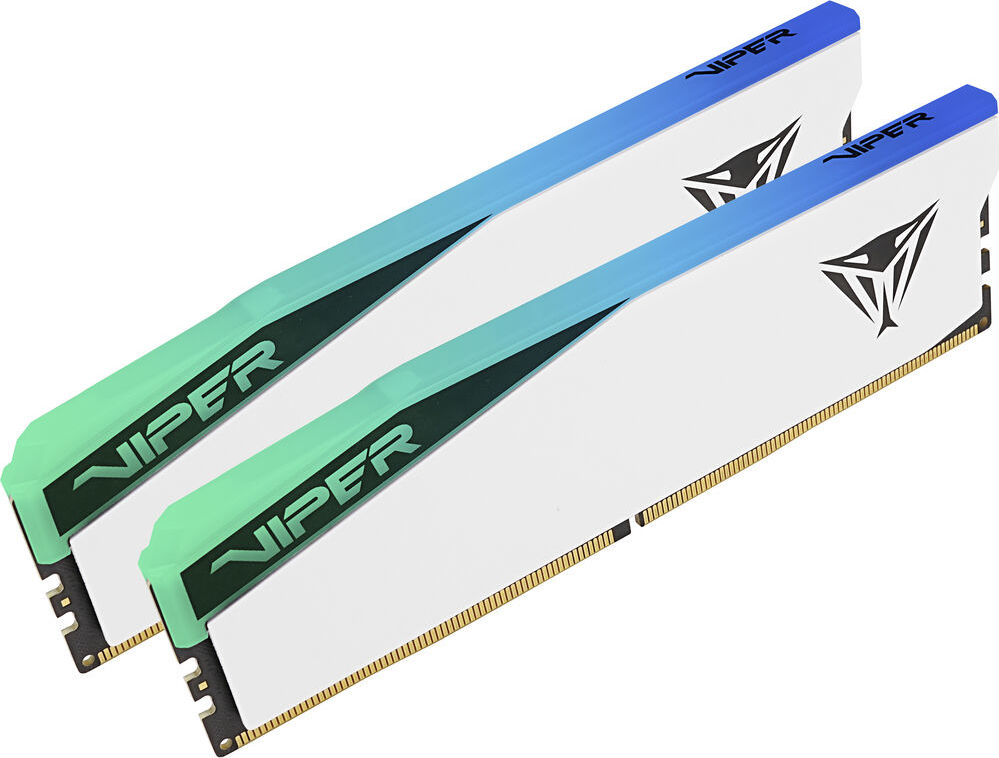 Patriot Viper Elite 5/DDR5/32GB/7000MHz/CL38/2x16GB/RGB/White