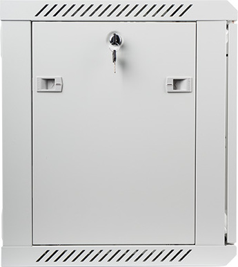 LANBERG Nástěnný rack 19'' 9U 600X450mm šedý flat pack