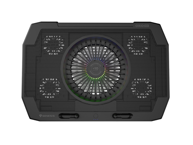 Genesis chladící podložka pro NB Oxid 850, RGB 15.6"-17.3", 5xVentilátor