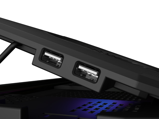 Genesis chladící podložka pro NB Oxid 850, RGB 15.6"-17.3", 5xVentilátor