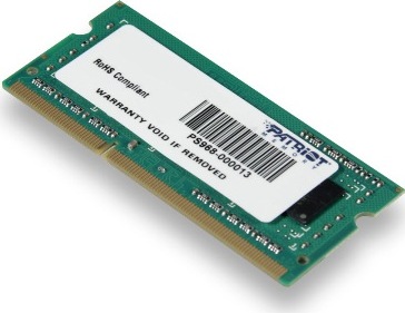 PATRIOT Patriot/SO-DIMM DDR3/4GB/1600MHz/CL11/1x4GB