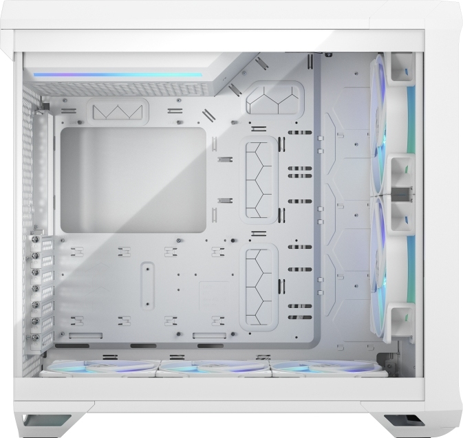 Fractal Design Torrent RGB White TG Clear Tint/Midi Tower/Transpar./bílá