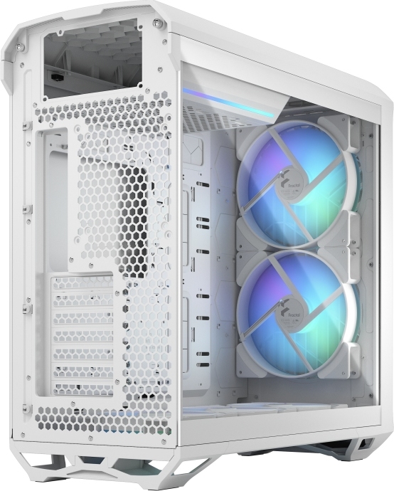 Fractal Design Torrent RGB White TG Clear Tint/Midi Tower/Transpar./bílá