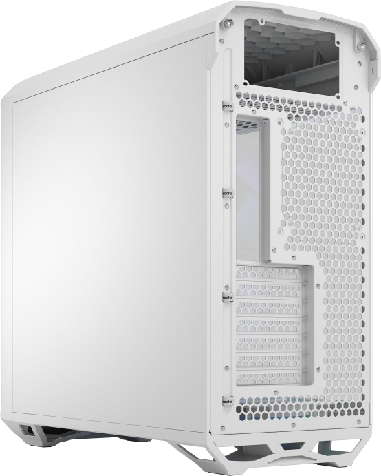 Fractal Design Torrent RGB White TG Clear Tint/Midi Tower/Transpar./bílá