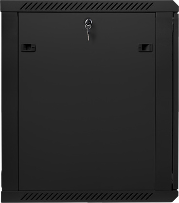 LANBERG Nástěnný rack 19' 15U 600X600mm černý flat pack