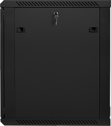 LANBERG Nástěnný rack 19' 15U 600X600mm černý flat pack