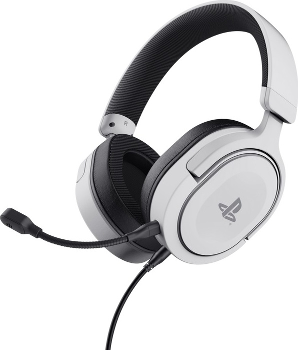 TRUST sluchátka GXT 498 FORTA PS5 Gaming Headset - Sony Licensed - white