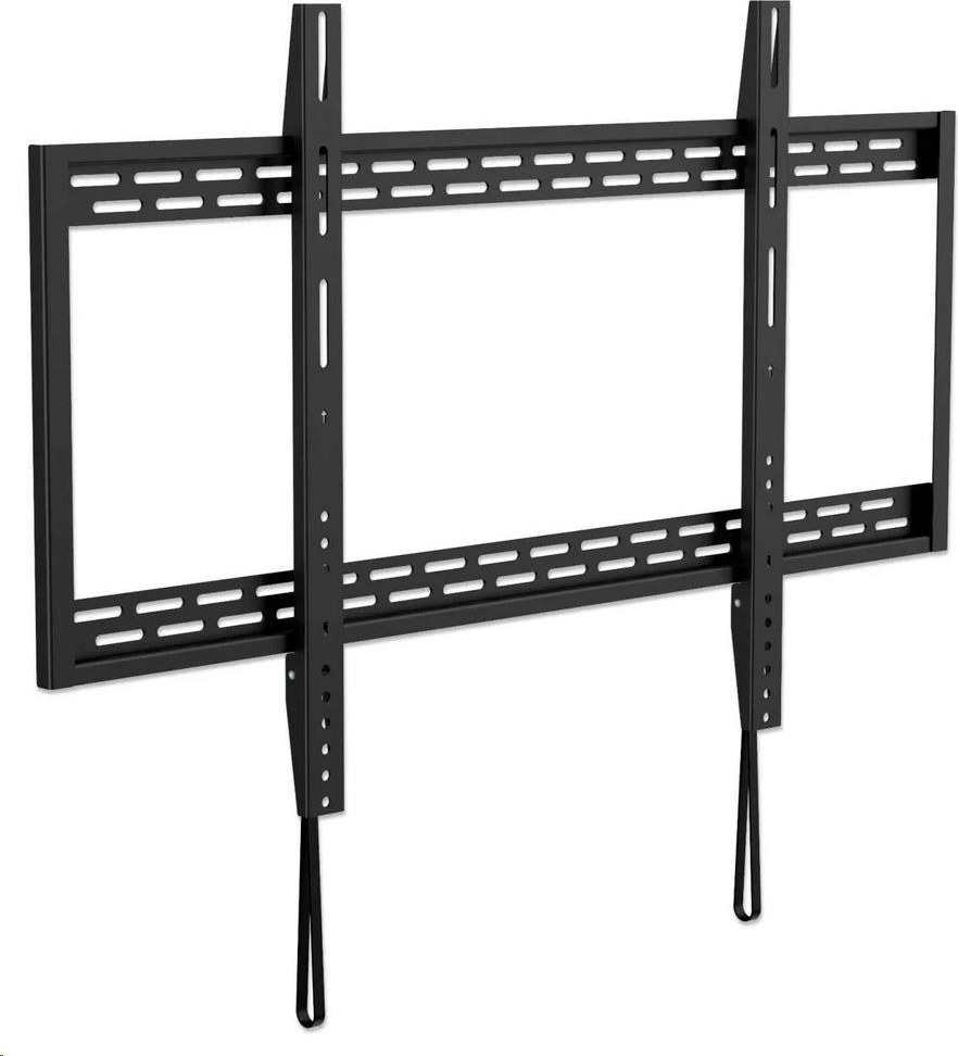 MANHATTAN nástěnný držák TV (60" to 100"), Heavy-Duty Low-Profile Large-Screen TV Wall Mount, pevný, tenký design, černá