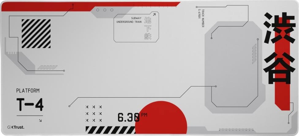 TRUST podložka pod myš GXT 759, XXL, bílá
