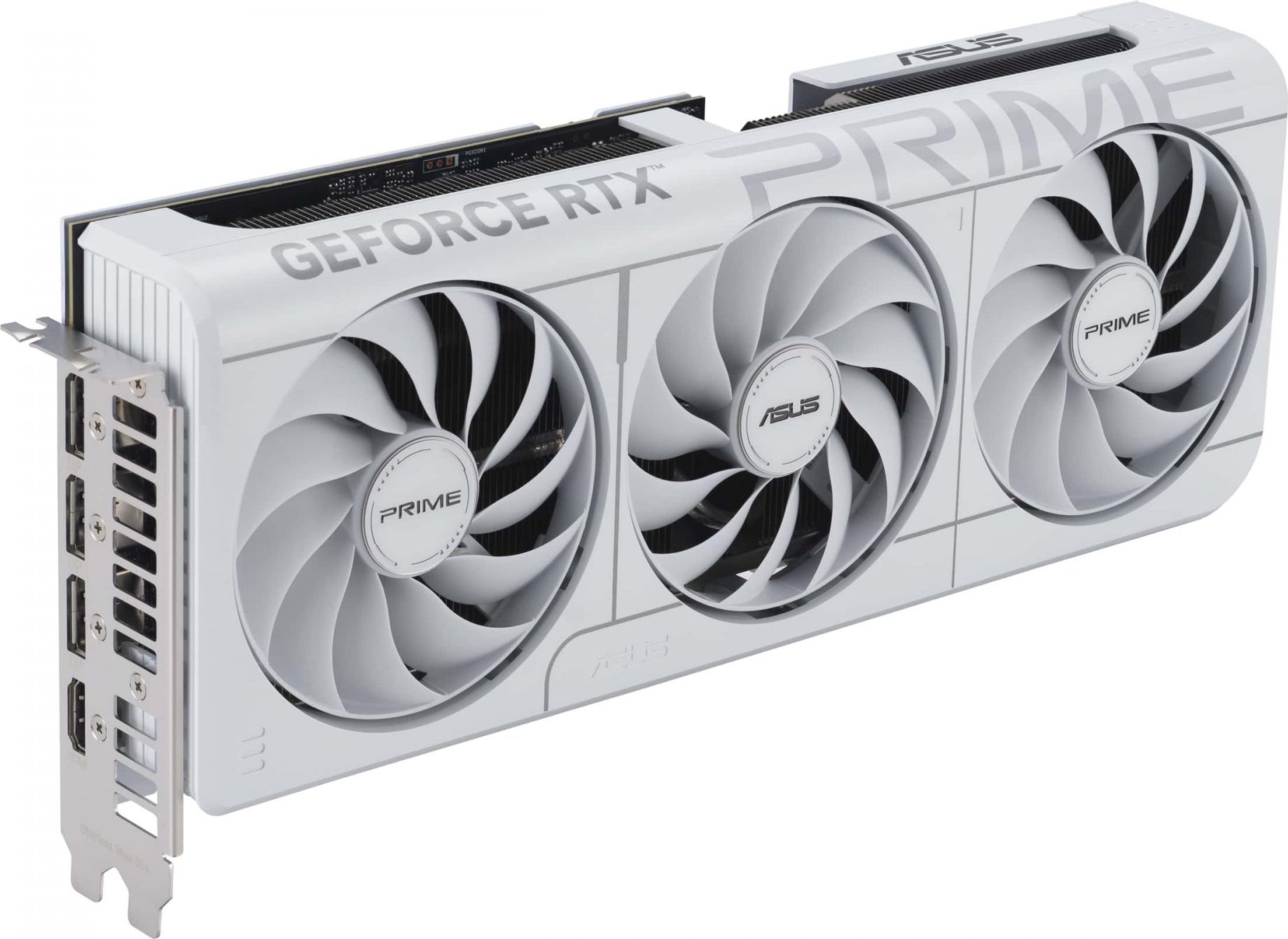 ASUS VGA NVIDIA GeForce RTX 5070 PRIME 12GB OC WHITE, 12GB GDDR7, 3xDP, 1xHDMI