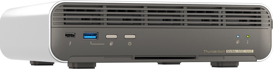 QNAP TBS-h574TX-i5-16G (12core, 16GB RAM, 5x E1.S/M.2 slot, 1x 2,5GbE, 1x 10GbE, 2x Thunderbolt 4)