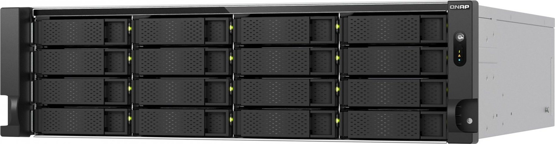 QNAP TS-h1677AXU-RP-R7-32G (8C/AMDRyzen77000/5,3GHz/32GBRAM/16xSATA/2xM.2/2x2,5GbE/2x10GbE/2xUSB3.2/3xPCIe/RP)