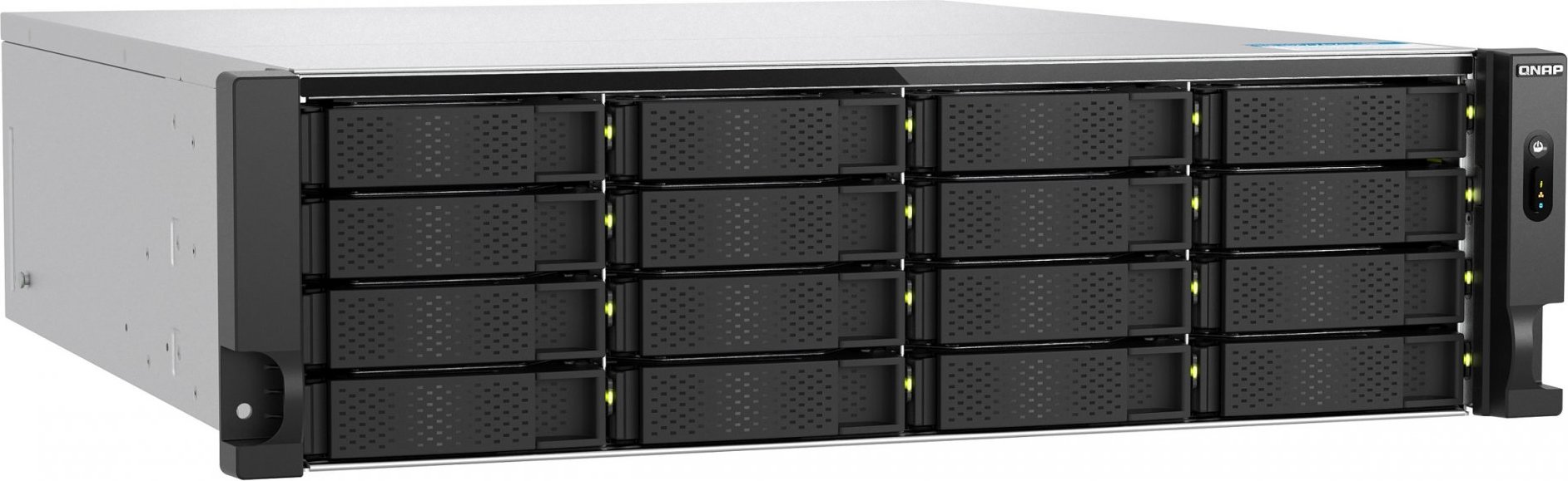 QNAP TS-h1677AXU-RP-R7-32G (8C/AMDRyzen77000/5,3GHz/32GBRAM/16xSATA/2xM.2/2x2,5GbE/2x10GbE/2xUSB3.2/3xPCIe/RP)