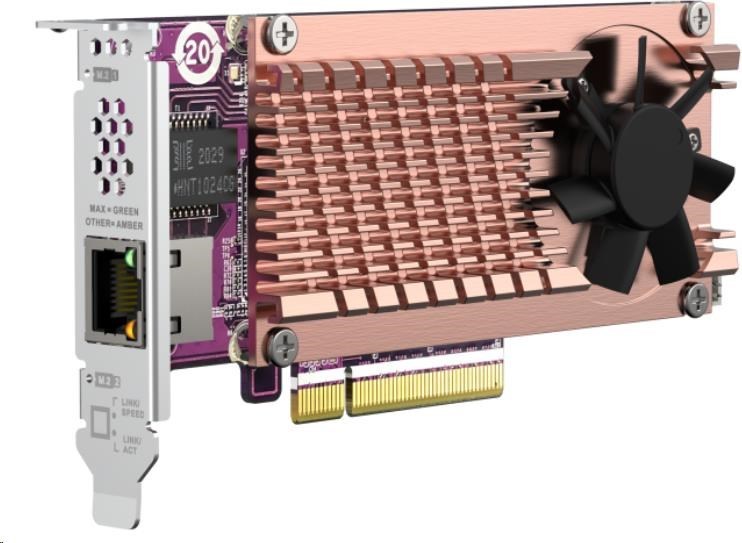 Rozširujúca karta QNAP QM2-2P10G1TB 2 x PCIe Gen3 NVMe SSD a 1 x 10GbE