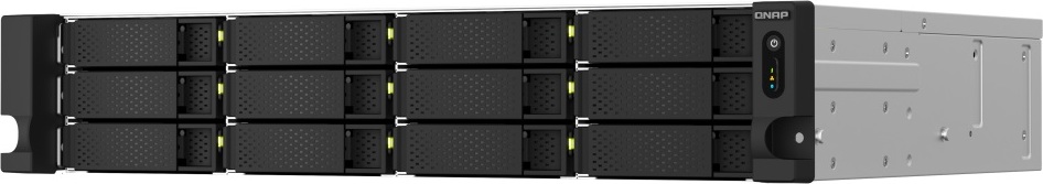 QNAP TS-1264U-RP-8G (4core 2,9GHz, 8GB RAM, 12x SATA, 2x 2,5GbE, 1x PCIe, 1x HDMI, 4x USB, 2x zdroj)