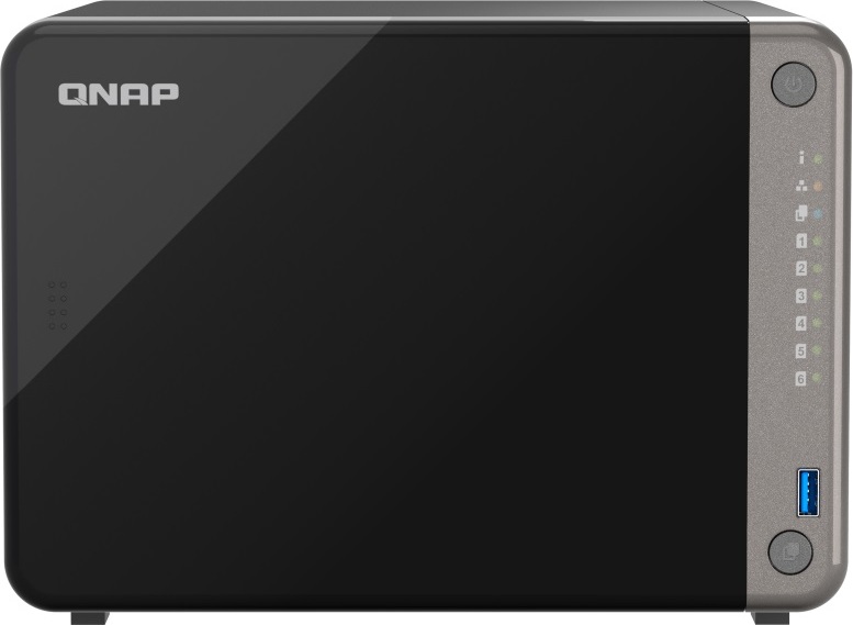QNAP TS-AI642-8G (8core CPU, 8GB RAM, 6x SATA, 2x M.2 NVMe, 1x PCIe, 2x HDMI 4K, 1x 2,5GbE, 2x GbE)
