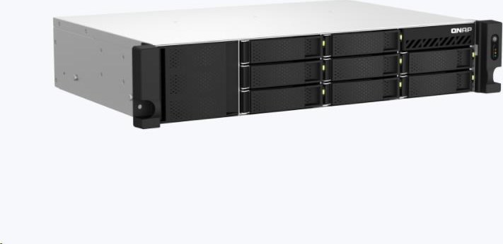 QNAP TS-873AeU-RP-4G (4C/RyzenV1500B/2,2GHz/4GBRAM/8xSATA/2xM.2/2x2,5GbE/4xUSB3.2/1xPCIe/RP)