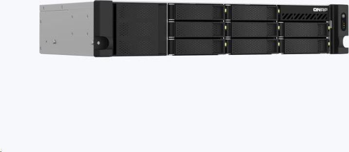 QNAP TS-873AeU-RP-4G (4C/RyzenV1500B/2,2GHz/4GBRAM/8xSATA/2xM.2/2x2,5GbE/4xUSB3.2/1xPCIe/RP)