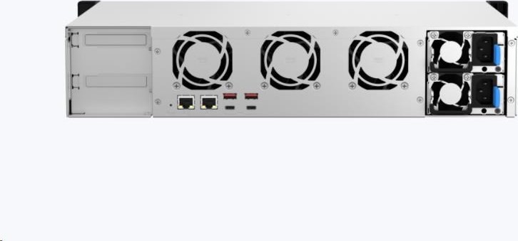 QNAP TS-873AeU-RP-4G (4C/RyzenV1500B/2,2GHz/4GBRAM/8xSATA/2xM.2/2x2,5GbE/4xUSB3.2/1xPCIe/RP)