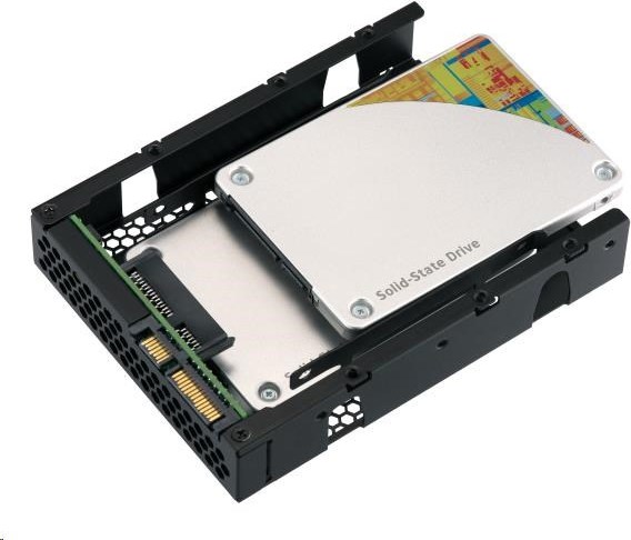QNAP QDA-A2AR diskový adaptér 2x 2,5" SATA na 3,5" SATA