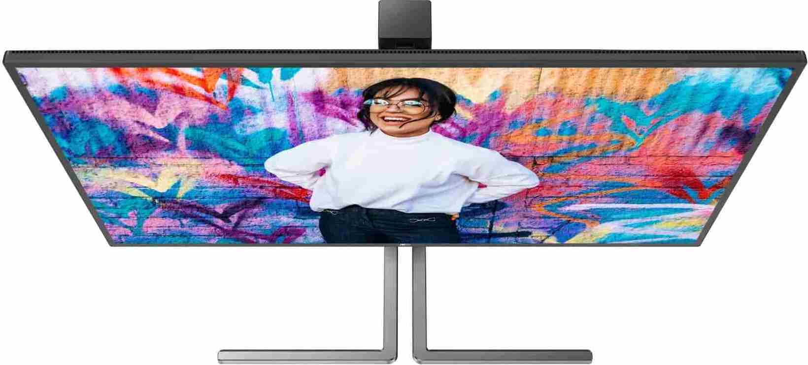 AOC MT IPS LCD WLED 27" U27U3CV - IPS nano color, 3840x2160, HDMI, DP, USB-C, USB 3.2, RJ45, pivot, repro