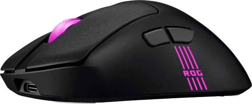 ASUS myš ROG Keris II Origin, bezdrátová herní myš, černá