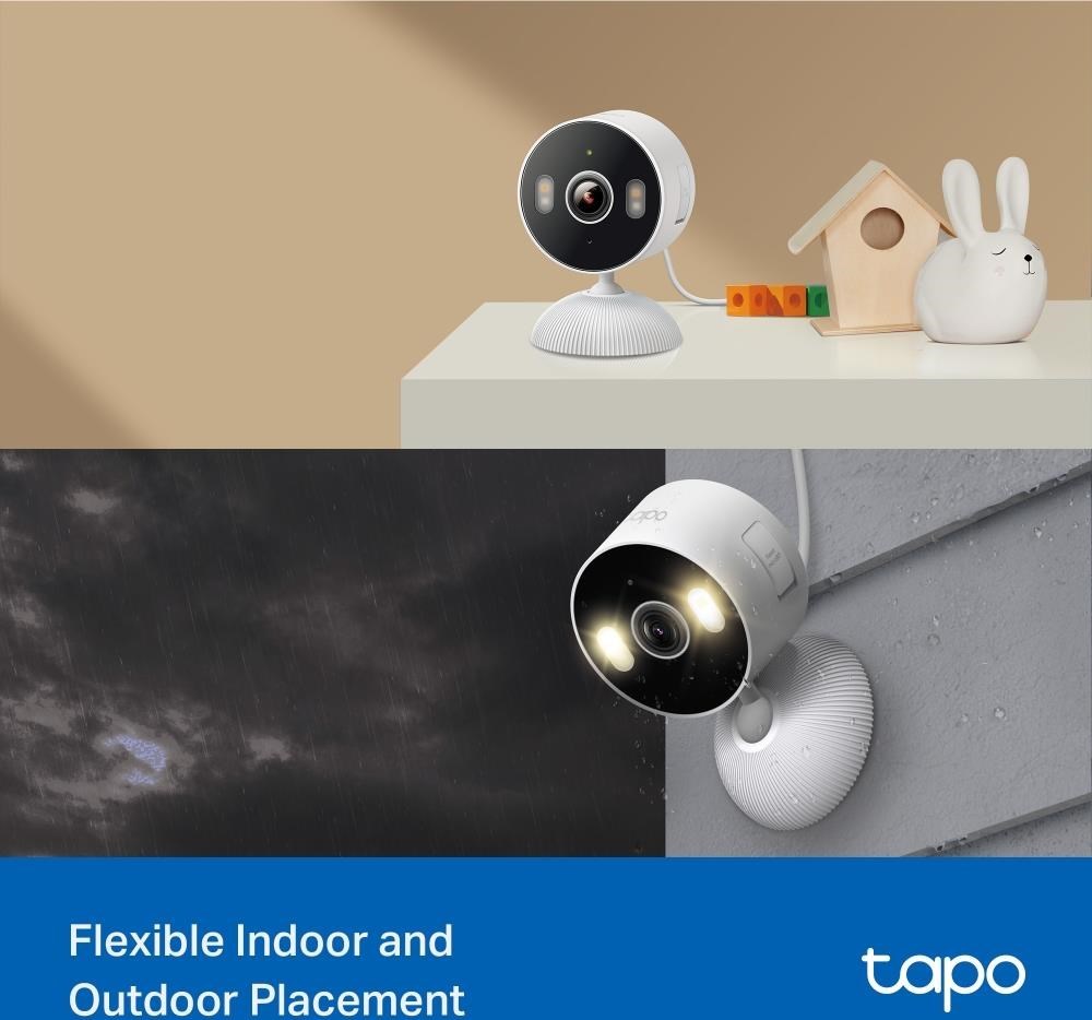 TP-Link Tapo C113 venkovní/outdoor kamera (3MP, 2K, 1296p, WiFi, IR 12m, microSD)