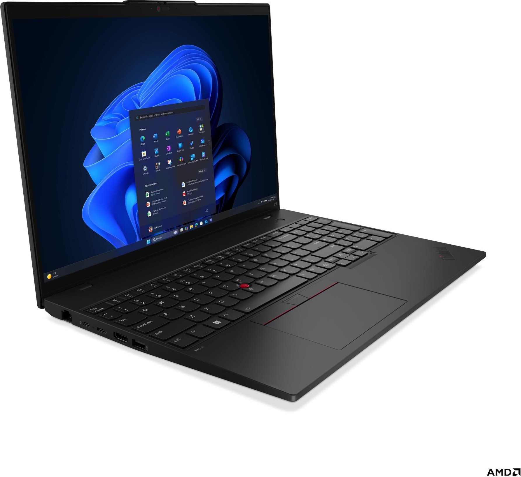LENOVO NTB ThinkPad L16 G2 - Ryzen™ 5 PRO 215,16" WUXGA IPS,16GB,512SSD,HDMI,AMD Radeon™ 740M,W11P,3Y Onsite