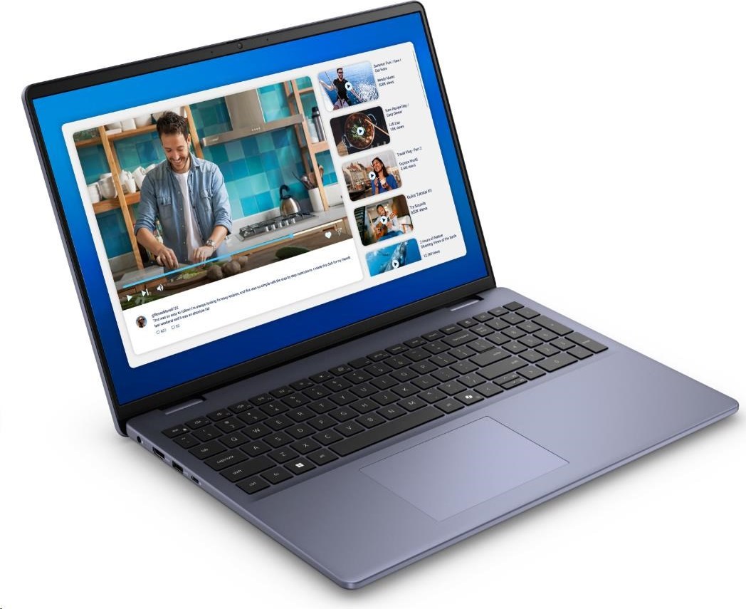 DELL NTB 16 DC16251/C7-150U/16GB/512GB SSD/16" FHD+ /Integrated/FgrPr/3 Cell/65W/WLAN/Backlit Kb/W11 Pro/3Y PS NBD