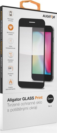 Aligator sklo GLASS PRINT Xiaomi 14T Pro 5G černá