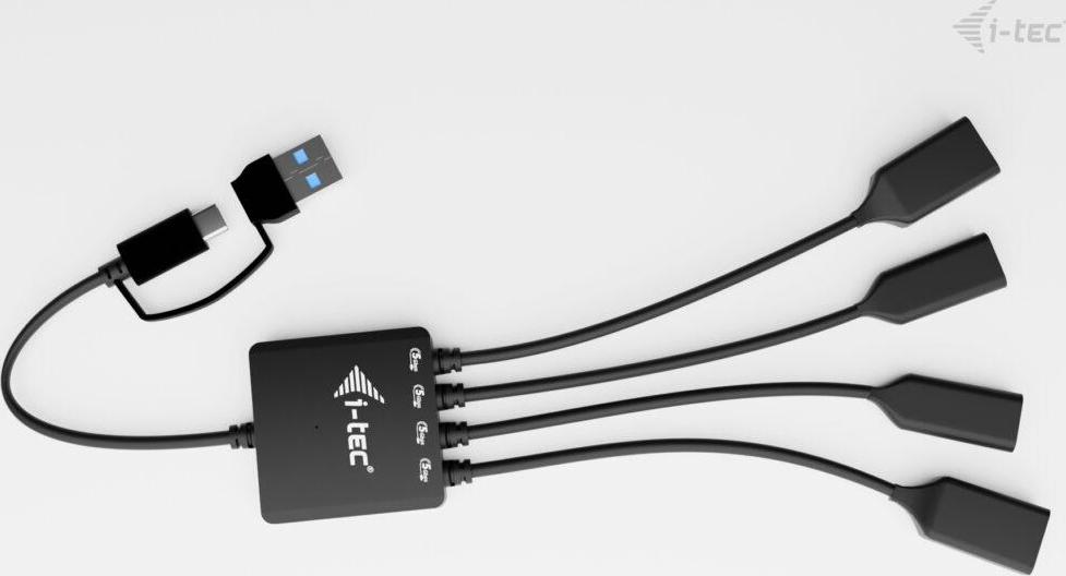 i-tec USB-C/USB-A Cable HUB 4 port (2x USB-C, 2x USB-A)
