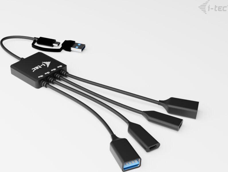 i-tec USB-C/USB-A Cable HUB 4 port (2x USB-C, 2x USB-A)