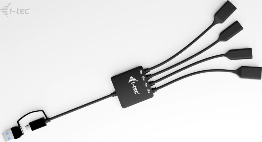 i-tec USB-C/USB-A Cable HUB 4 port (2x USB-C, 2x USB-A)