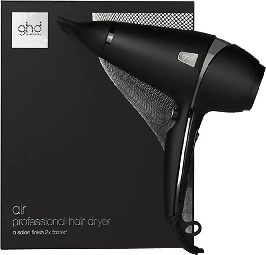 NoName GHD Air fén na vlasy, 2100 W, iontová technologie, černá