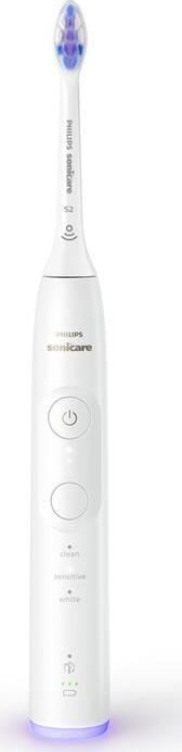 Philips Sonicare 6500 Gentle clean sada elektrických zubních kartáčků, 2 kusy, černá a bílá