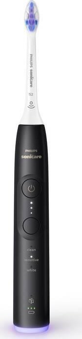 Philips Sonicare 6500 Gentle clean sada elektrických zubních kartáčků, 2 kusy, černá a bílá