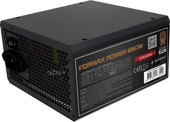 GEMBIRD FX 650W 80+ Bronze