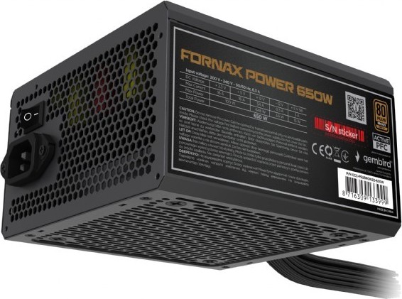 GEMBIRD FX 650W 80+ Bronze