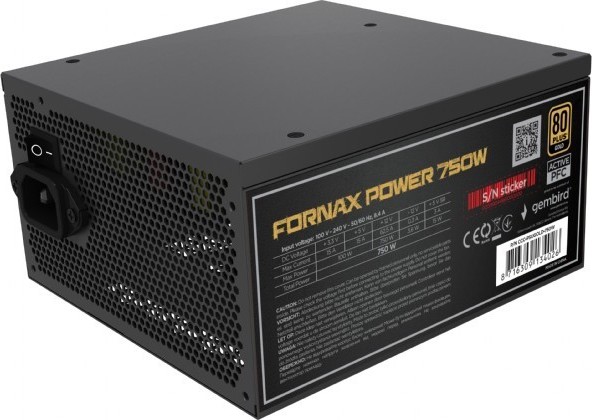 GEMBIRD FX modular 750W 80+ Gold ATX 3.1