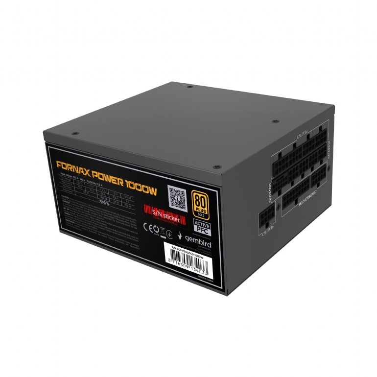 GEMBIRD FX modular 1000W Gold ATX 3.1