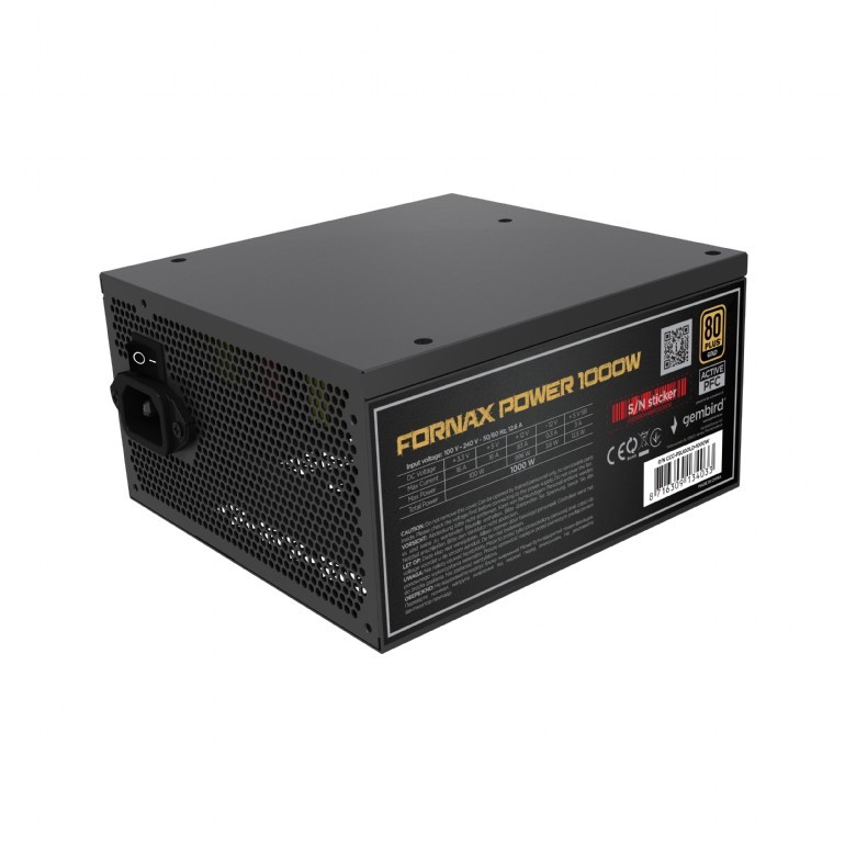 GEMBIRD FX modular 1000W Gold ATX 3.1