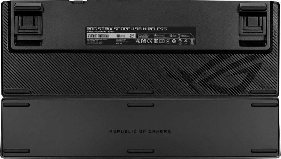 ASUS klávesnice ROG STRIX SCOPE II X, mechanická, drátová, ROG NX Snow V2, US