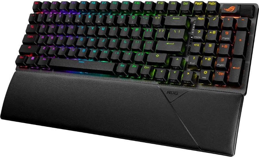 ASUS klávesnice ROG STRIX SCOPE II X, mechanická, drátová, ROG NX Snow V2, US