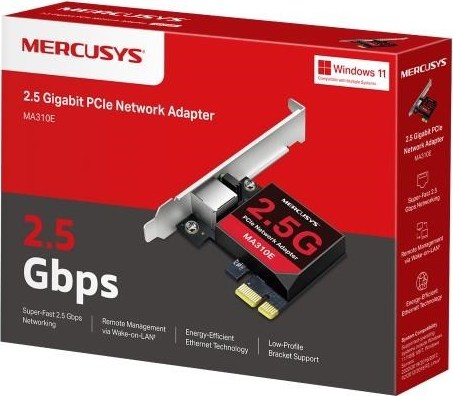 MERCUSYS MA310E Síťová karta 2,5GbE (1x2,5GbE,1xPCIe2.1)