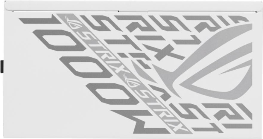 ASUS zdroj ROG STRIX 1000W White, 135mm, 80 Plus Platinum, Plně modulární, ATX 3.1